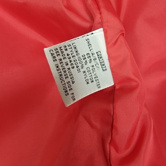 Mulberry Street 80's Drop Shoulder Ski Jacket Made In Russia Medium - Picture 13 of 16